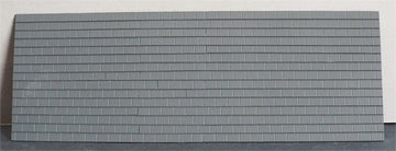 Slated roof panel